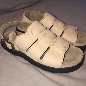 Women's Cream Sandals
